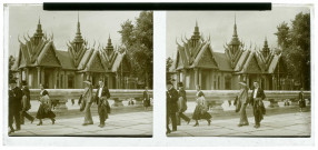 Exposition coloniale 1931. Pavillon du Cambodge.