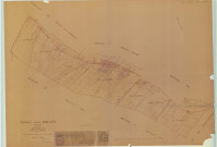 Togny-aux-Bœufs (51574). Section B échelle 1/2500, plan mis à jour pour 1965, plan non régulier (calque)
