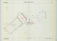 Jonchery-sur-Suippe (51307). Section ZK échelle 1/2000, plan remembré pour 1988, plan régulier (calque)