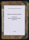 Registre matricule, n°1201-1727