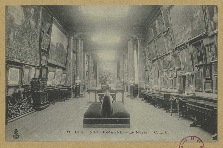 CHÂLONS-EN-CHAMPAGNE. 11- Le Musée.
C. L. C.Sans date