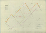 Sogny-aux-Moulins (51538). Section ZA échelle 1/2000, plan remembré pour 1956, plan régulier (papier armé)