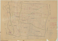 Rivières-Henruel (Les) (51463). Section A1 2 échelle 1/2000, plan mis à jour pour 1955 (section A1 1e partie), plan non régulier (papier)