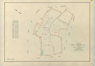 Heiltz-l'Évêque (51290). Section ZB 1 échelle 1/2000, plan remembré pour 1957, plan régulier (papier armé)