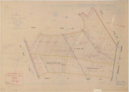 Faux-Fresnay (51243). Section E3 échelle 1/1000, plan mis à jour pour 01/01/1940, non régulier (papier)