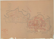 Livry-Louvercy (51326). Section A6 échelle 1/1000, plan mis à jour pour 1933, plan non régulier (papier)