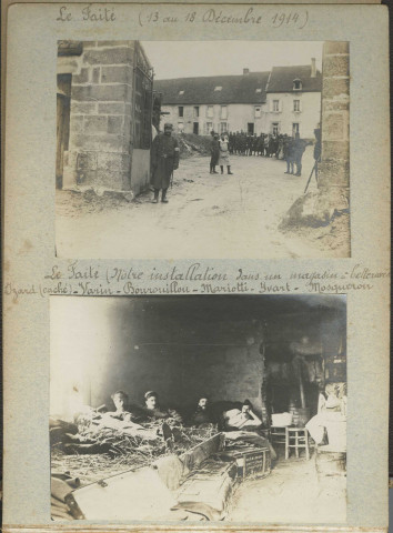Album photographique de l'hôpital de Romain et d'autres villages (1 Num 19)