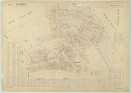 Sézanne (51535). Section H1 échelle 1/1000, plan renouvelé pour 01/01/1954, régulier avant 20/03/1980 (papier)