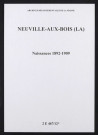 Neuville-aux-Bois (La). Naissances 1892-1909