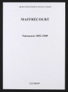 Maffrécourt. Naissances 1892-1909