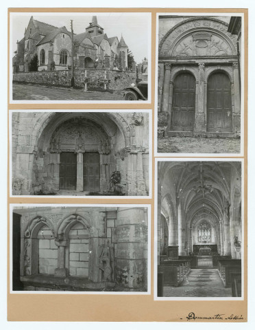 Cartes postales et photographies. Communes de Dommartin-Lettrée à Euvy.