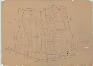 Châtelraould-Saint-Louvent (51134). Section D1 échelle 1/2000, plan mis à jour pour 1933, plan non régulier (papier)
