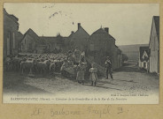 BARBONNE-FAYEL. 7-Carrefour de la Grande Rue et de la Rue de la Forestière / A. Bourgeois, photographe.
Barbonne.[vers 1905]