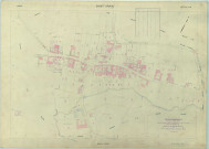 Saint-Vrain (51521). Section AB échelle 1/1000, plan remembré pour 1962, plan régulier (papier armé)
