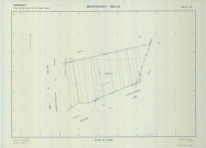 Montgenost (51376). Section ZS échelle 1/2000, plan renouvelé pour 01/01/1964, régulier avant 20/03/1980 (calque)