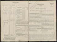 Faux-sur-Coole. Dénombrement de la population 1946