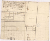 Plan d'une maison sise rue Wautier-Lenoir, à Reims (1680)