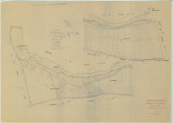 Connantray-Vaurefroy (51164). Section A4 échelle 1/1000, plan mis à jour pour 01/01/1955, non régulier (papier)