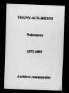 Togny-aux-Boeufs. Naissances 1873-1895