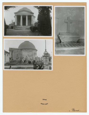 Cartes postales et photographies. Commune de Reims.