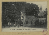 FISMES. 16. Les Promenades : La Déesse, L'Éperon et L'Echauguette.
FismesEd. C. G. (75 - Parisimp. E. Le Deley).Sans date