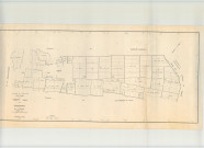 Chepy (51149). Tableau d'assemblage 2 échelle 1/5000, plan remembré pour 1965, plan régulier (papier)