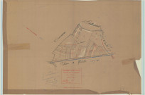 Sainte-Marie-du-Lac-Nuisement (51277). Nuisement-aux-Bois (51408). Section B1 échelle 1/2000, plan mis à jour pour 1933, plan non régulier (calque)