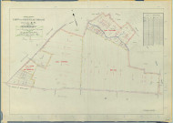 Vert-Toulon (51611). Section ZA échelle 1/2000, plan remembré pour 1954, plan régulier (papier armé)