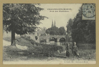 CHÂLONS-EN-CHAMPAGNE. Pont des Mariniers.
Châlons-sur-MarneL. Coëx.[vers 1905]