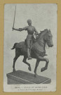 REIMS. Statue de Jeanne d'Arc. verso : château de Pékin.
(75 - ParisM.J. Staerck).Sans date
Collection Champagne Mercier