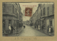 SÉZANNE. La rue des Lombards.
TroyesÉdition S. Brunchair.[vers 1916]