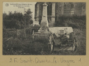SAINT-QUENTIN-LE-VERGER. Le Monument du Souvenir (1914-1918).
MatouguesÉdition Artistiques OR Ch. Brunel.Sans date