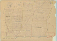 Courcy (51183). Section D1 échelle 1/1250, plan mis à jour pour 1938, plan non régulier (papier).