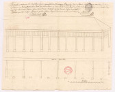 Plan des loges rue de la Poissonnerie, à Reims (1776), Pierre Villain