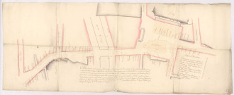 Plan de Châlons, rue de Vaux, 1772.