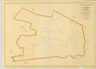 Angluzelles-et-Courcelles (51010). Section W3 échelle 1/2000, plan remembré pour 01/01/1956, régulier avant 20/03/1980 (papier)