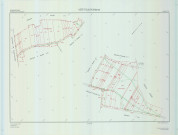 Vert-Toulon (51611). Section YB 1 échelle 1/1000, plan remembré pour 2009, plan régulier (calque)