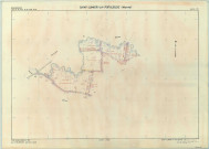 Saint-Lumier-la-Populeuse (51497). Section ZB échelle 1/2000, plan remembré pour 1976, plan régulier (papier armé)
