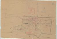 Courlandon (51187). Section A2 échelle 1/1250, plan mis à jour pour 1934, plan non régulier (papier).