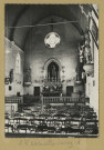 ESCLAVOLLES-LUREY. 2-Église. Le chœur.
(71 - Mâconimp. Combier CIM).[vers 1950]