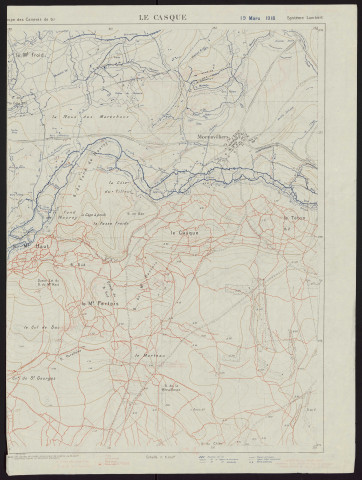 Châlons : août 1918.
Service géographique de l'Armée (Imp. G. C. T. A. IV).1918