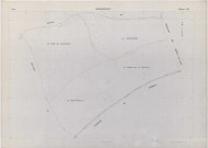 Cormicy (51171). Section AH 2 échelle 1/2000, plan renouvelé pour 1957, ancienne commune de Gernicourt (02344), plan régulier (papier).