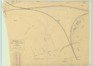 Bétheny (51055). Section D2 échelle 1/1250, plan refait pour 1951, plan régulier (papier).