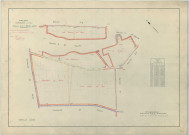 Germinon (51268). Section ZA échelle 1/2000, plan remembré pour 1957, plan régulier (papier armé)