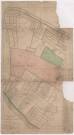 Cinquième carte topographique de la terre et seigneurie de Soilly appartenant à Monsieur Boucot, parcelles n° 993 à 1103, XVIIIè s..