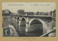 ÉPERNAY. La Champagne illustrée-33-Le Pont sur la Marne.