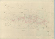 Lisse-en-Champagne (51325). Section AB échelle 1/1000, plan renouvelé pour 1958, plan régulier (papier armé)