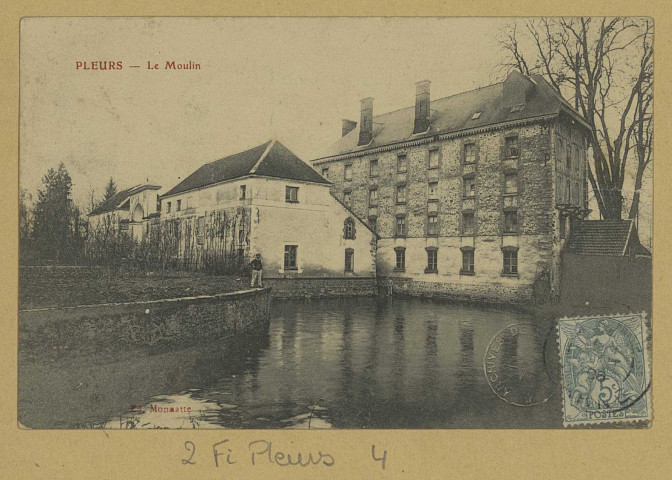 PLEURS. Le Moulin.
Édition Monatte.[vers 1906]
