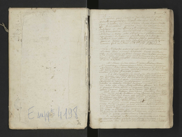 Délibérations municipales.