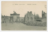 REIMS. 150. Porte de Paris. Rheims. Paris Gate. / Cliche E. D.. Paris : Ernest Le Deley, 1914-1918